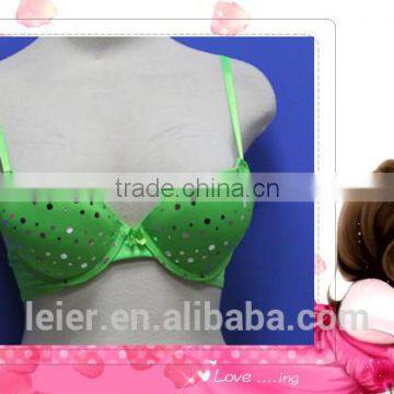 Fashion Microfiber Bras W/ Studs