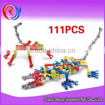 Plastic toys building blocks for kids , blocks building toy