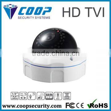 2015 New Products HD TVI 1080P Monitor System Vandproof Camera True D&N 30M IR Motion Detection CCTV Dome Camera