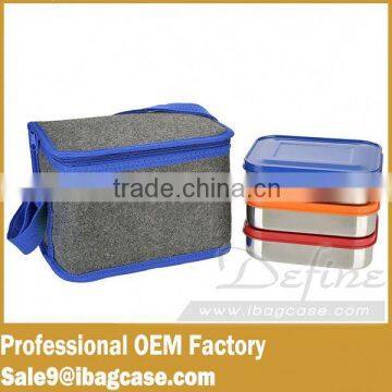 The Student Carrying Lunch Felt Bag