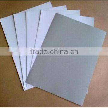 Grade A one side coated duplex board grey back 350gsm