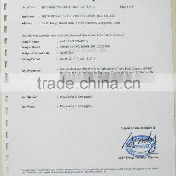 4U 2 in 1 Nano SIM Card To Micro Sim Adapter +Sim Card Tray Holder Eject Pin Key Tool for IPhone 5 photo-5