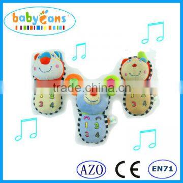 Babyfans Lovely Cute Baby Plush Toys Bayb Musical Mobile Phone Toys