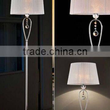 2014 new design table light fabric shade table lamp