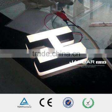 China Cheap Waterproof Vinyl Frontlight Luminous Led Channel Sign Alphabet Letters Beauty Pizza Shop Signs Supplier's Choice