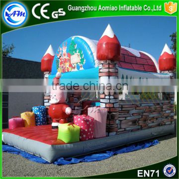 Adult bounce house jumper bouncy castle inflatable christmas bounce house for party decorations