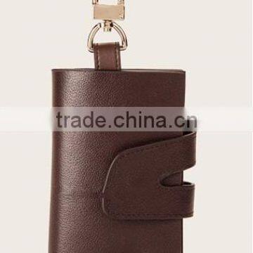 Free Design Metal Custom leather key pouch for Business Promotional With Custom Logo