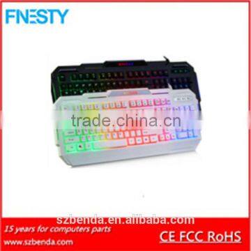 Shenzhen Accessories Cheapest standard laptop usb blacklight keyboard