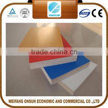 melamine paper laminated plywood