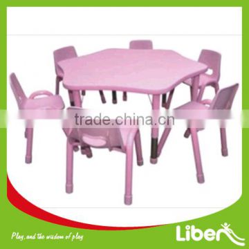 High Quality Plastic Kids Table for Kindergarten LE.ZY.143