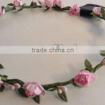 headband girls-ladies festival garland flower wreath head band head dress H083