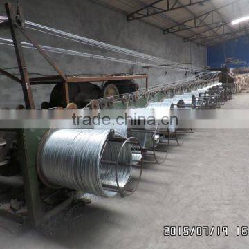 25kg/roll galvanized iron wire(factory)