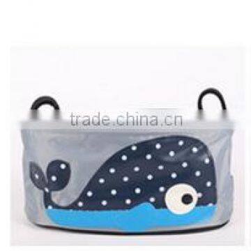 Useful Print Polyester Fiber Hanging Baby Stroller Bag