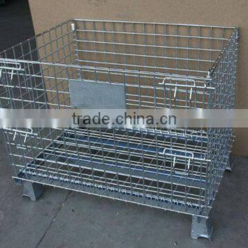 Zinc wire storage cage