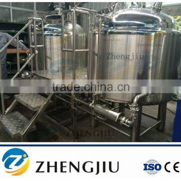 3BBL 5BBL 7BBL Pub Commercial Brewery Equipment , Brew House CE Approved Brewhouse System/Mash System/Brewery                        
                                                Quality Choice