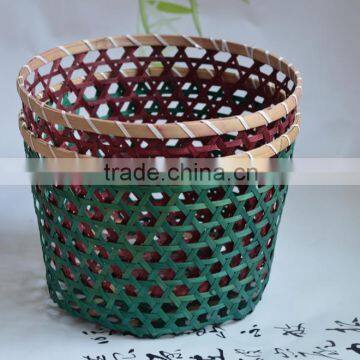 Hexagon weaving bamboo basket for sea farming, cheap