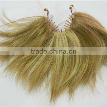 plastic claw clip in hair piece products