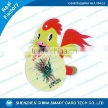 China manufacturer shaped cards