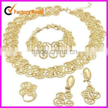 Africa Gold plated fashion jewelry set September 2012