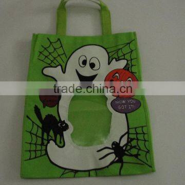 2016 Halloween non-woven fabric bag with ghost pattern