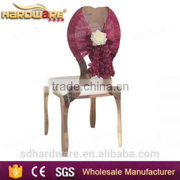 Hotel Commercial Stainless Steel Banquet Chairs,commercial Gold Chairs photo-6