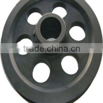 Guide rope pulley