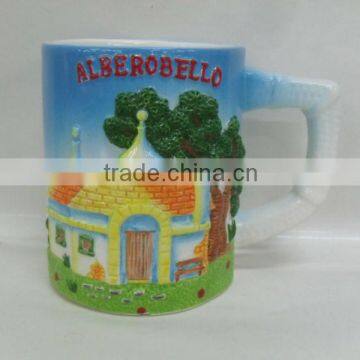 Ceramic souvenir hand painting Italy mug