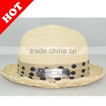 2013 fashion design raffia cheap price cowboy straw hat