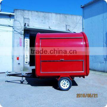 Hot Dog Cart/mobile Food Trailer Cart With Big Wheels for Sales XR-FC220 D photo-3