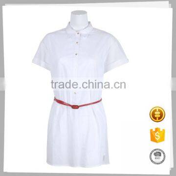 High quality Custom model simple blouse for office uniform