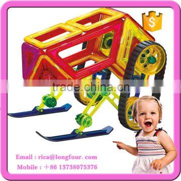 91PCS gift plastic toys in promotion mag-wisdom