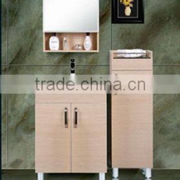 Polished Wash Basin Cloakroom Cabinet Bathroom Vanity