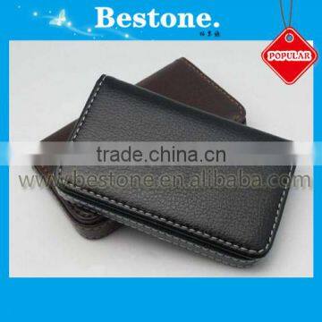 Custom Business Leather Men Name Card Holder