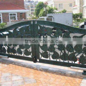 Custom Wought Iron Gate By Handcraft