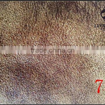 polyester micro suede bonding with lamb fur