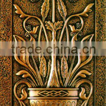 Carpenter works mural for church ,church door design HM-13