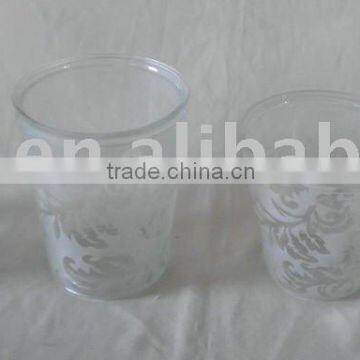 glass pot;glass flower pot;flower pot