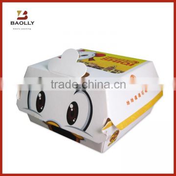 wholesale paper cardboard hamburger box burger boxes packaging