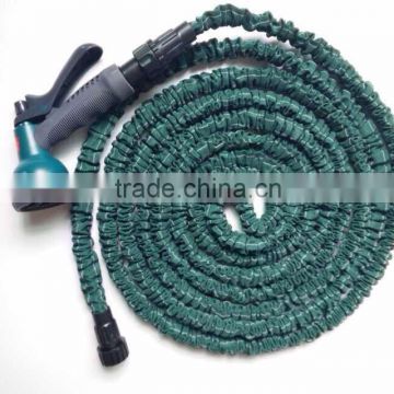 flexible hose expandable garden hose with 8 function spray nozzle