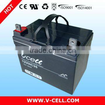 12v 35ah high capacity MF Valve Regulated Lead Acid Agm Battery