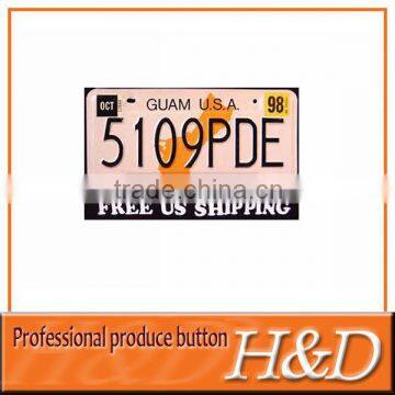 Hot Sale Reflectivve American License Number Plate