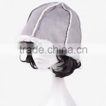 100%cotton Plush Fashion Bucket Hat Boonie Outdoor Cap