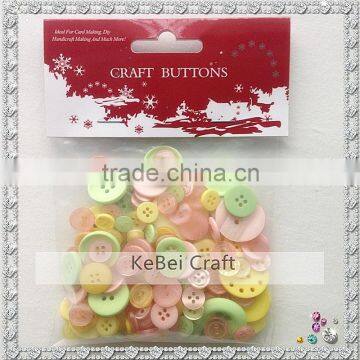Custom Button Mix Button Scrapbook Button DIY Craft