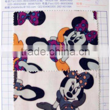 57'' Width Large Rolls Custom Print Fabric Fashion Cartoon Printing Fabric for Kid Bag