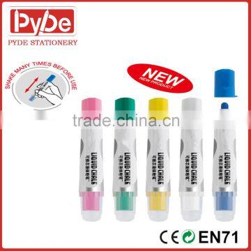 Liquid chalk marker refillable in colorful ink non-toxic