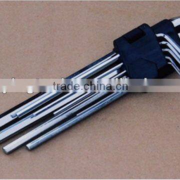 hex allen key wrench set ( CRV steel)