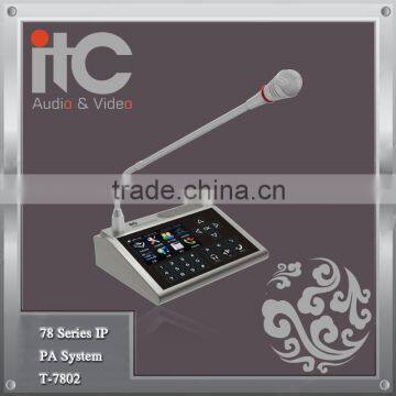 ITC T-7802 IP Desktop Paging Microphone PA photo-3