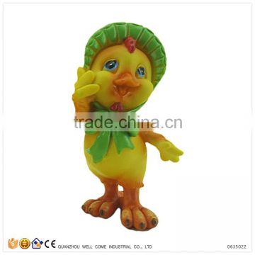 Resin Funny Animal Figurines for Zodiac Year of Rooster