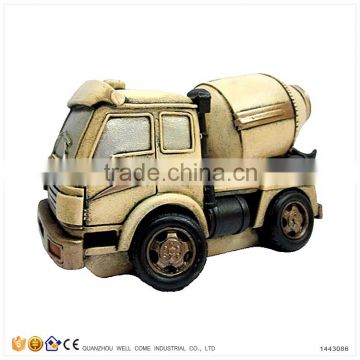 Resin Model Toy Concrete Mixer Truck