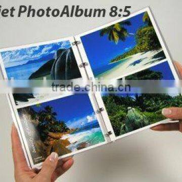Mini color DIY ink jet photo album&calendar&photo book,made of resin coated photo paper,support by free software